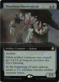 Illustrious Wanderglyph (Extended Art) R Commander: The Lost Caverns of Ixalan ( - Image 1