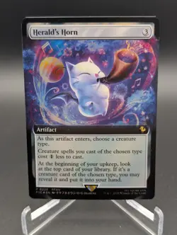 Herald's Horn (Extended Art) Buy-A-Box Promos Foil - Image 1