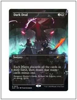 1x Dark Deal, Secret Lair Drop, Magic the Gathering MTG NM - Image 1