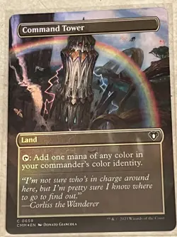 Command Tower (Borderless) Commander Masters Foil - Image 1