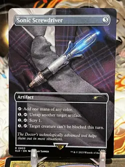 MTG | Sonic Screwdriver [Secret Lair Dr Who Regeneration] NF - Image 1