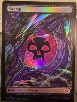 Dragon Eye Swamp foil - Tarkir Dragonstorm - Magic the Gathering - Image 1