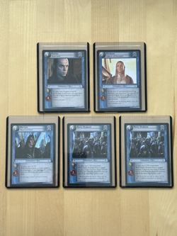ELF COMPANION COLLECTION (LOT OF 5 RARE CARDS) LORD OF THE RINGS TCG - Image 2