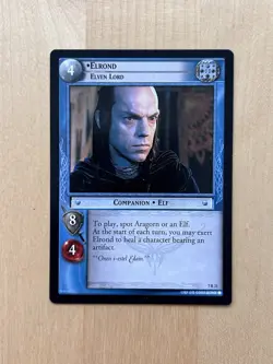ELF COMPANION COLLECTION (LOT OF 5 RARE CARDS) LORD OF THE RINGS TCG - Image 3