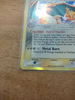 Pokemon TCG Charizard EX Crystal Guardians Holo Rare Card 4/100 Delta Species - Image 3
