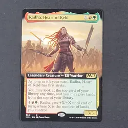 MTG - Radha Heart of Keld - Core Set 2021 - Extended Art, NM Magic The Gathering - Image 2