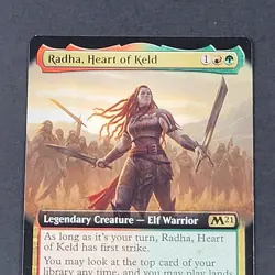 MTG - Radha Heart of Keld - Core Set 2021 - Extended Art, NM Magic The Gathering - Image 5