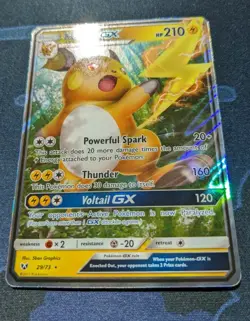 Raichu GX 29/73 Pokemon Card Pokemon Trading Card Game TCG Shining Legends NM - Image 2