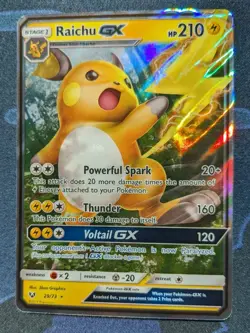 Raichu GX 29/73 Pokemon Card Pokemon Trading Card Game TCG Shining Legends NM - Image 4