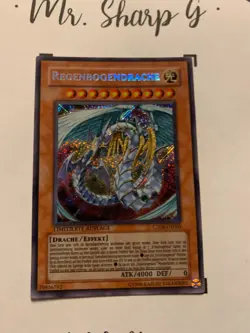 REGENBOGENDRACHE - L.A. CT04-DE005 DEUTSCH Yu Gi Oh! CARD SECRET RARE KONAMI - Image 4
