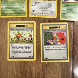 Vintage Pokemon Lot Of 12 1st Edition Team Rocket Cards Meowth Eevee Magikarp - Image 5