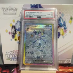 Glaceon Ex 150/131 Prismatic Evolutions PSA 10 GEM MINT Pokemon Card - Image 1