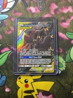 Pokemon TCG Umbreon & Darkrai GX Holo Card 125/236 Sm-Unified Minds TAG TEAM 💎 - Image 3