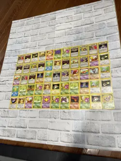 Pokemon Vintage Vtg Card Lot of (55) Non-Holo Team Rocket Cards MP/LP Pokemon - Image 1