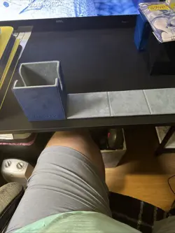 Ultra Pro Card Protection Vivid Deluxe Alcove Edge Deck Box - Blue New - Image 4