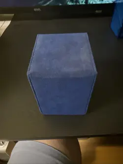 Ultra Pro Card Protection Vivid Deluxe Alcove Edge Deck Box - Blue New - Image 5