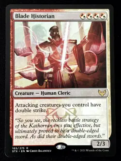 1x MTG Blade Historian - Strixhaven: School of Mages (STX) #165 - Magic - Image 1
