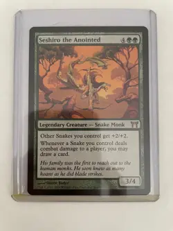MTG Magic the Gathering English Champions of Kamigawa Seshiro the Annointed MINT - Image 3