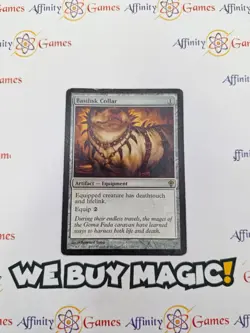 MTG | Basilisk Collar | Wordlwake | Regular | Heavily Played | English - Image 1
