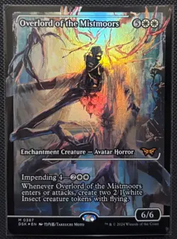 MTG Duskmourn: House of Horror Overlord of the Mistmoors Showcase Foil (Mythic) - Image 1