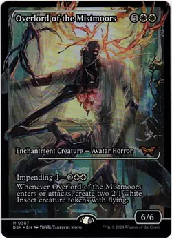 MTG Duskmourn: House of Horror Overlord of the Mistmoors Showcase Foil (Mythic) - Image 2