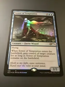 MTG Secret Lair #120 Sower of Temptation Foil NM - Image 1
