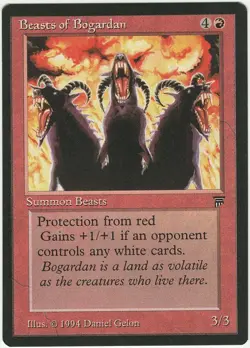 Magic the Gathering BEASTS OF BOGARDAN Legends #133 NM MTG - Image 1