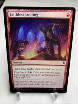 Faithless Looting Innistrad Remastered Foil - Image 1
