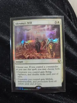 Akroma's Will Commander Legends Foil - Image 1