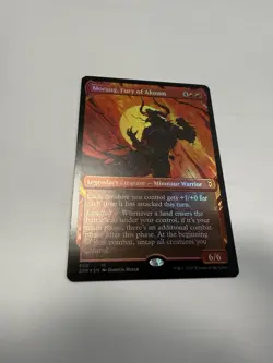 Moraug, Fury of Akoum (Showcase) Zendikar Rising Regular Foil 300 pack to sleeve - Image 1