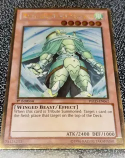 1x Yu-Gi-Oh! Raiza The Storm Monarch - PGLD-EN062 - Gold Rare - 1st Edition - NM - Image 1