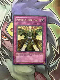 TDGS-EN070 Psychic Overload Ultra Rare 1st Edition NM Yugioh Card - Image 1