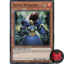 Yugioh Boost Warrior BLAR-EN063 Ultra Rare 1st Edition NM - Image 1