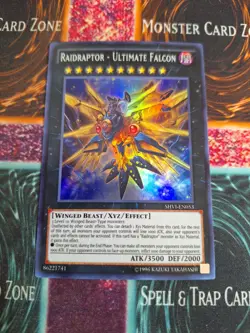 Yu-Gi-Oh! Raidraptor - Ultimate Falcon SHVI-EN053 Super Rare Unlimited NM - Image 1