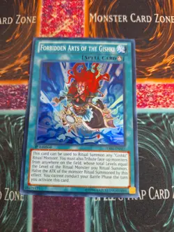 Yu-Gi-Oh! Forbidden Arts of the Gishki HA06-EN027 Super Rare 1st Edition NM - Image 1