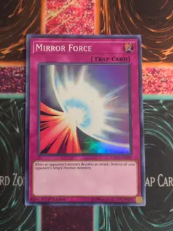 Yu-Gi-Oh! Mirror Force DASA-EN059 1st Edition Super Rare NM - Image 1