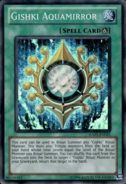 Gishki Aquamirror - Super Rare HA05-EN055 - NM - YuGiOh - Image 1