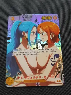 Waifu Sexy Anime Girls Cards Custom Holo - One Piece - Nami Vivi #1 - Image 1