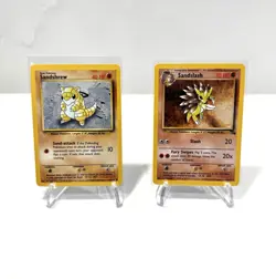 Sandshrew & Sandslash -1999 Base Set Fossil Pokemon Cards WOTC *PACK FRESH NEW!* - Image 1