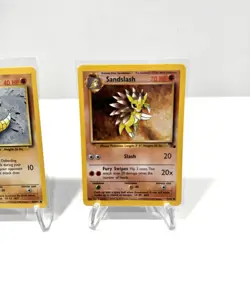 Sandshrew & Sandslash -1999 Base Set Fossil Pokemon Cards WOTC *PACK FRESH NEW!* - Image 4