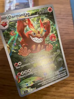 NEAR MINT! Darmanitan (098/086) S&V Black Bolt Illustration Rare Pokemon Card! - Image 3