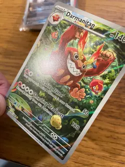 NEAR MINT! Darmanitan (098/086) S&V Black Bolt Illustration Rare Pokemon Card! - Image 4