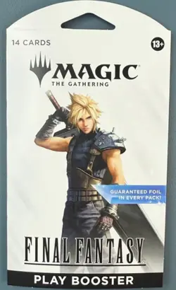 Magic the Gathering Final Fantasy Play Booster Pack Sleeved - Image 1