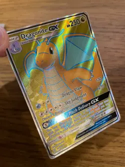 NEAR MINT! Dragonite GX (229/236) Unified Minds Full Art Pokemon Card! - Image 3