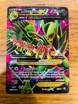 NM! Mega M Sceptile EX (85/98) XY Ancient Origins Full Art Pokemon Card! - Image 1