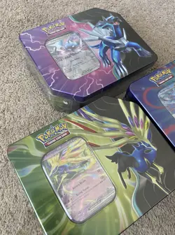 Pokemon Cards Azure Legends Tin - Set of 3 - NEW FACTORY SEALED - Image 2
