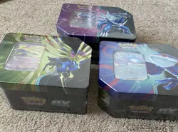 Pokemon Cards Azure Legends Tin - Set of 3 - NEW FACTORY SEALED - Image 5