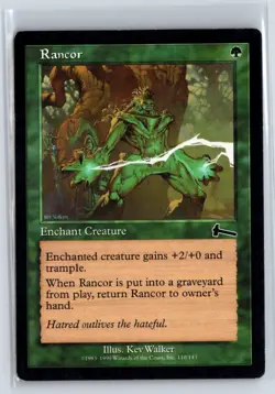 (5X) Rancor Urza's Legacy Common (Lot1) - MTG Magic the Gathering Card - Image 1