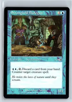(4X) Stronghold Biologist Nemesis Uncommon - MTG Magic the Gathering Card - Image 1
