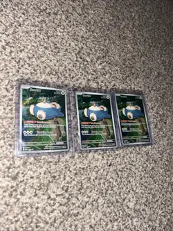 Snorlax 051 Sv: Scarlet & Violet Promo Cards Holo(Lot Of 3) - Image 1